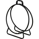 Home Impressions Wrought Iron 20 In. W x 20 In. H Baked-On Black Polyurethane Fireplace Log Holder