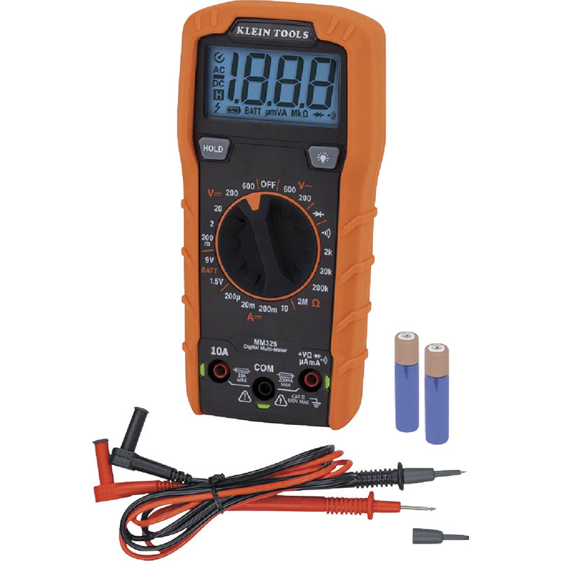 Klein 600V Manual Ranging Digital Multimeter