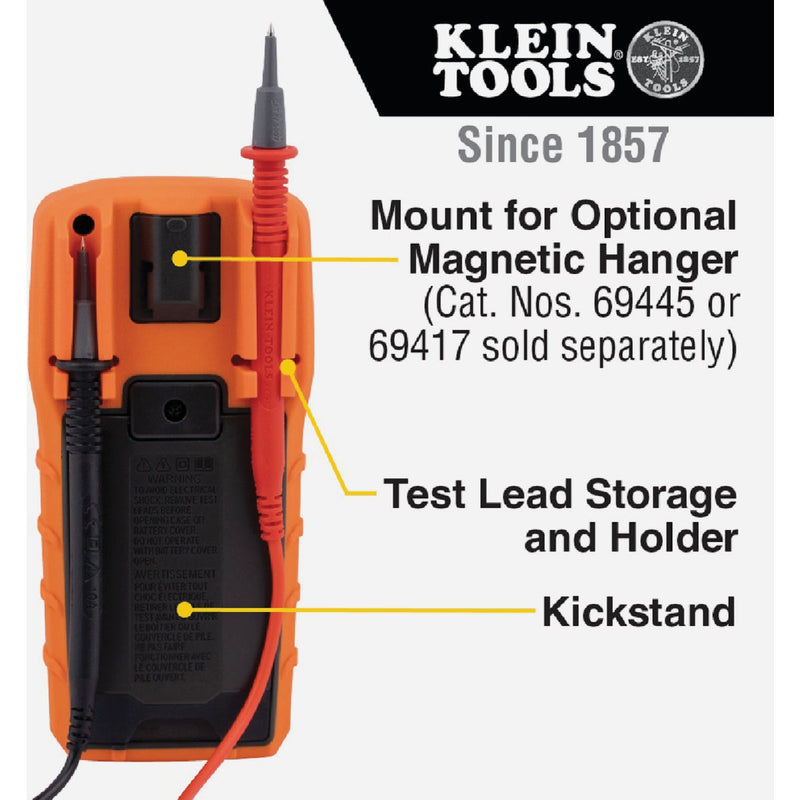 Klein 600V Manual Ranging Digital Multimeter