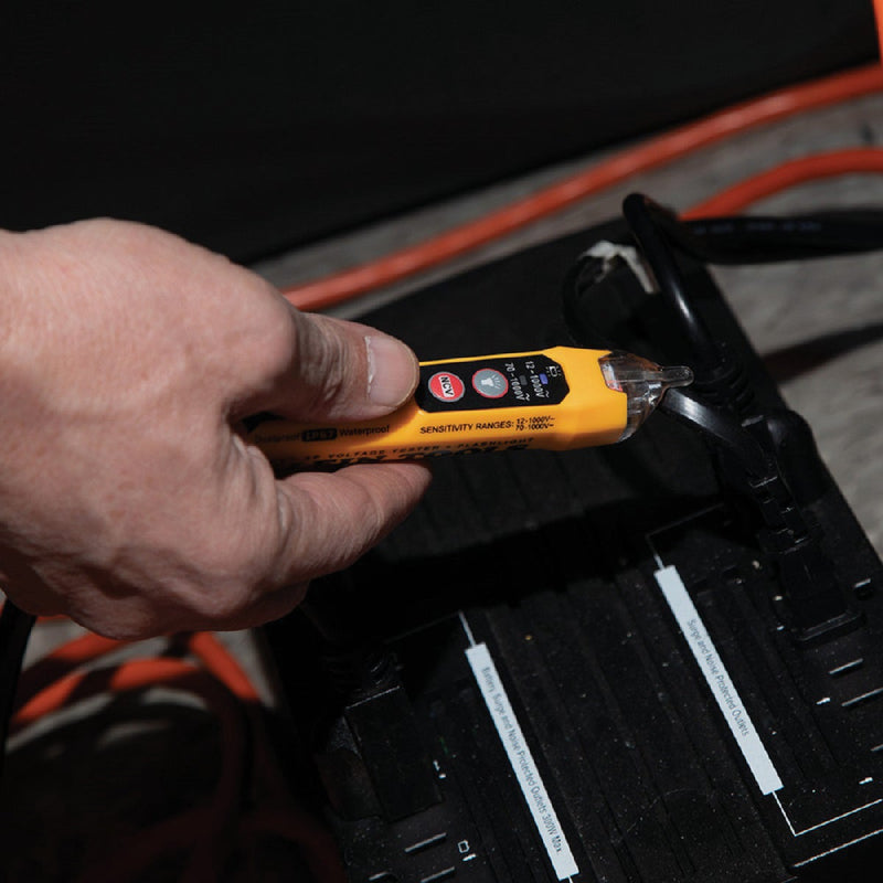 Klein Dual Range Non-Contact Voltage Tester with Flashlight