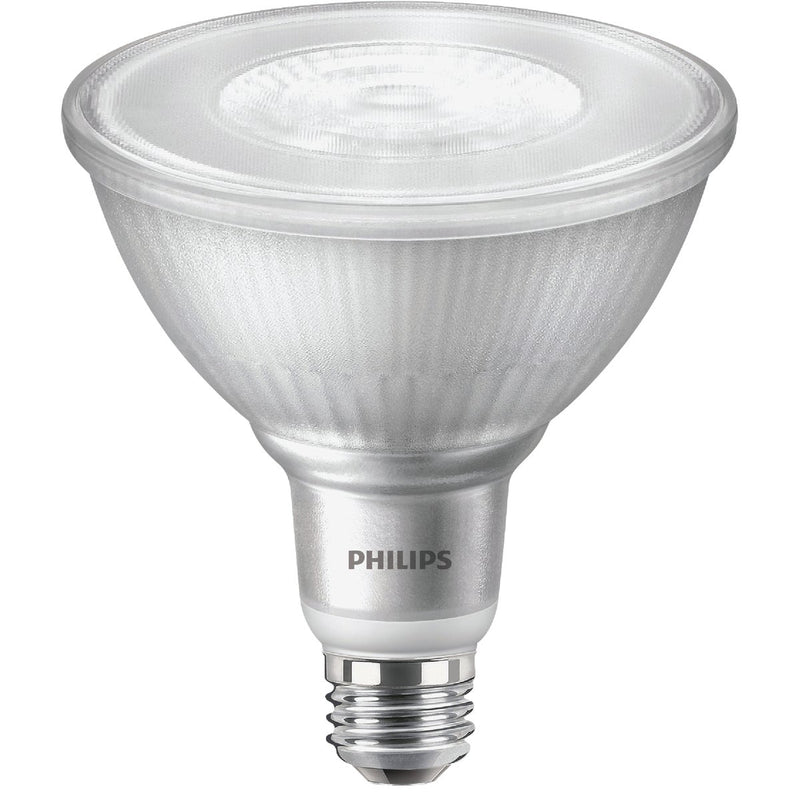 Philips 90W Equivalent Bright White PAR38 Medium LED Floodlight Light Bulb (2-Pack)