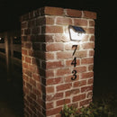 Halo Bronze Motion Sensing Dusk to Dawn LED Solar Wedge Floodlight Fixture