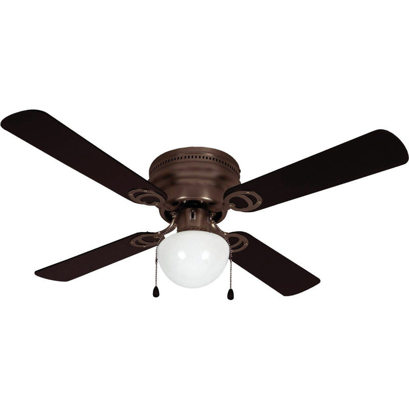 Home Impressions Neptune 42 In. Oil Rubbed Bronze Ceiling Fan with Light Kit