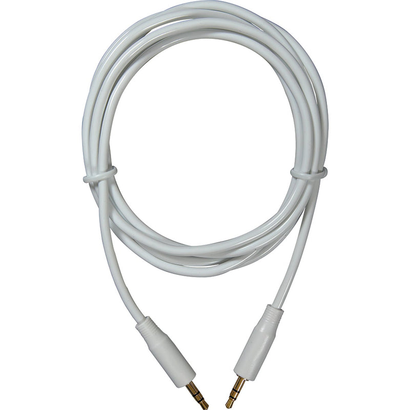 Jensen 6 Ft. White Audio Extension Audio Cable