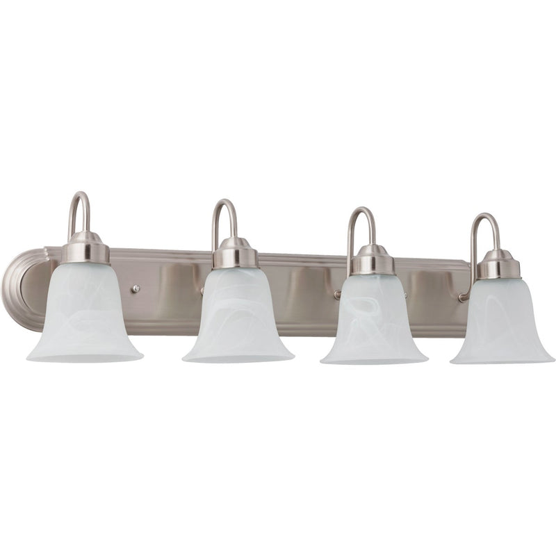 Home Impressions Julianna 4-Bulb Brushed Nickel Vanity Bath Light Bar