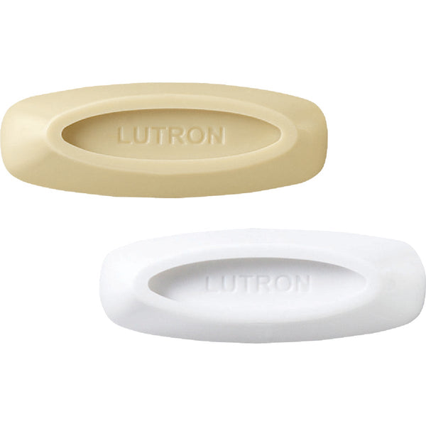 Lutron Skylark White/Ivory Oval Dimmer Knob