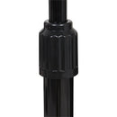 Best Comfort 16 In. 3-Speed Extends to 49 In. H. Black Oscillating Pedestal Fan