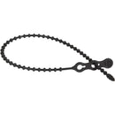 Gardner Bender Beadle Wrap 12 In. x 1/4 In. Black Flexible Plastic Cable Tie (15-Pack)