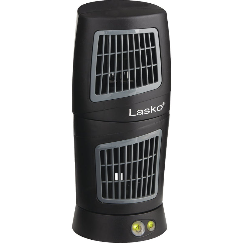 Lasko Platinum 6 In. 3-Speed Gray Desktop Wind Tower Fan