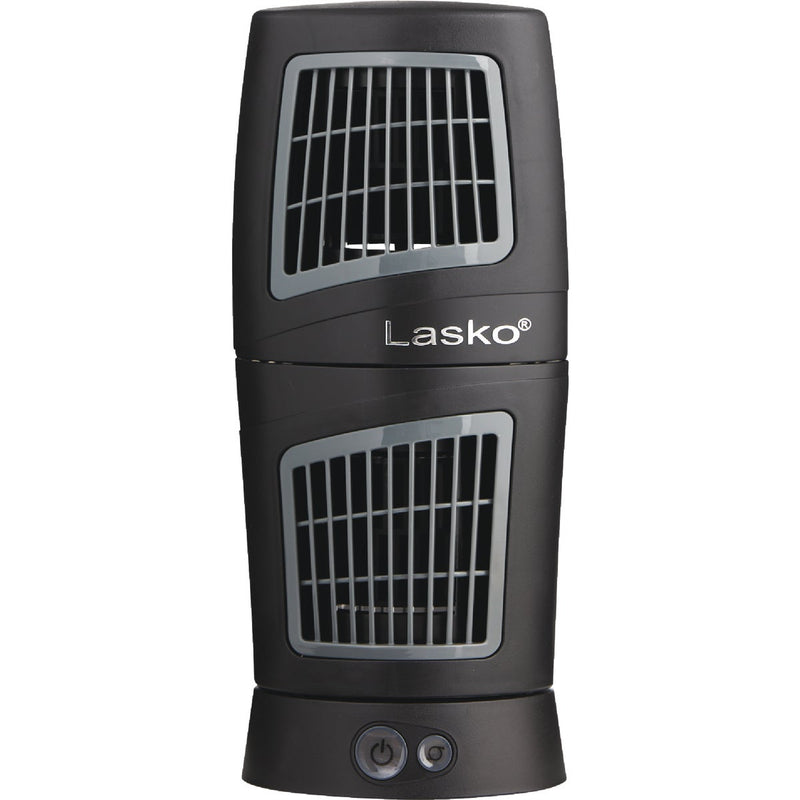 Lasko Platinum 6 In. 3-Speed Gray Desktop Wind Tower Fan