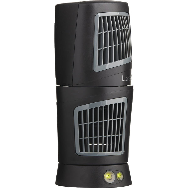 Lasko Platinum 6 In. 3-Speed Gray Desktop Wind Tower Fan