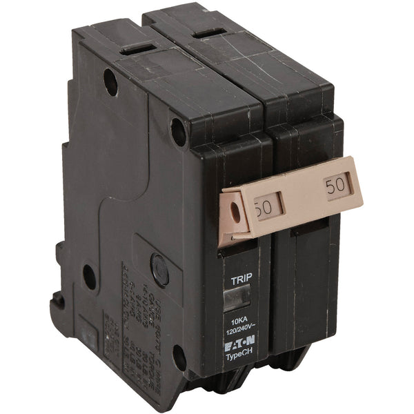 Eaton CHF 50A Double-Pole Standard Trip Circuit Breaker