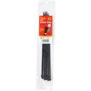 Do it 11 In. x 0.189 In. Black Molded Nylon Weather Resistant Cable Tie (10-Pack)