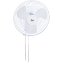 Best Comfort 18 In. 3-Speed White Oscillating Wall-Mount Fan