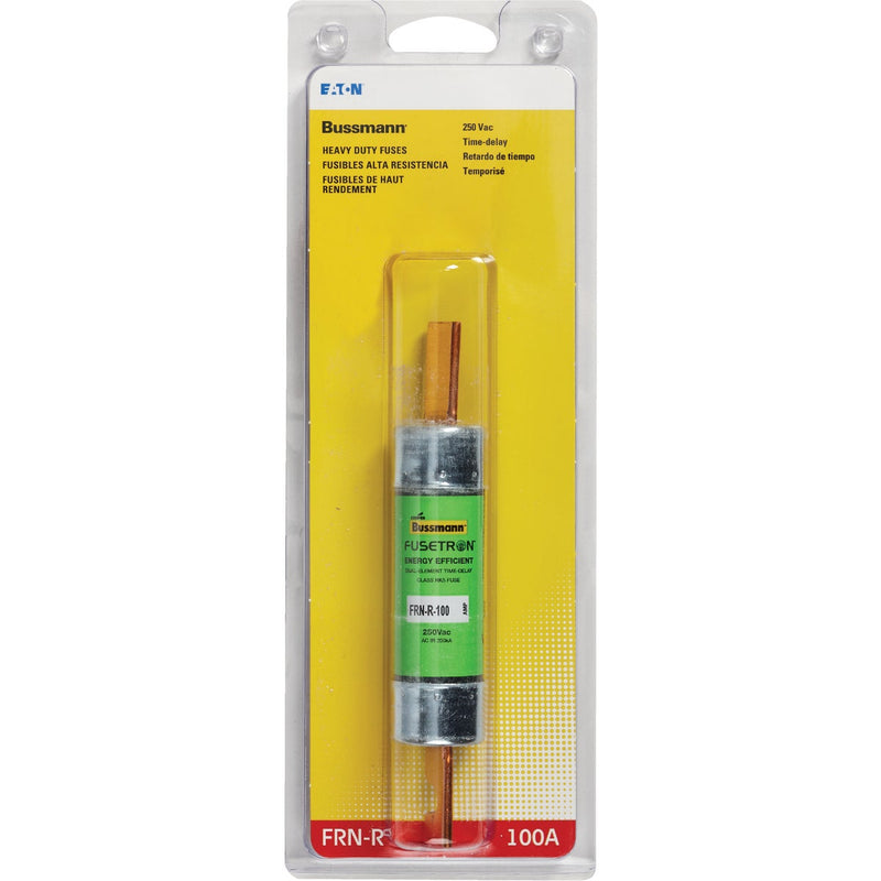 Bussmann 100A FRN-R Cartridge Heavy-Duty Time Delay Cartridge Fuse