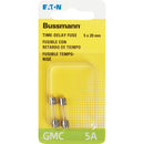 Bussmann 5A GMC Glass Tube Electronic Fuse (2-Pack)