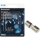 Bussmann Strand Saver 3A Glass Christmas Light Set Fuses (5-Pack)