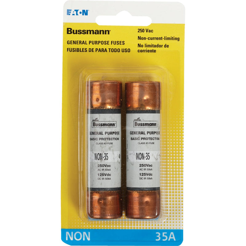 Bussmann 35A NON Cartridge General Purpose Cartridge Fuse (2-Pack)