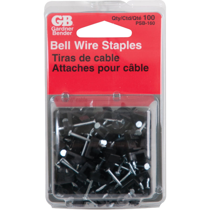 Gardner Bender 3/16 In. Plastic Low Voltage Bell Wire Staple (100-Count)