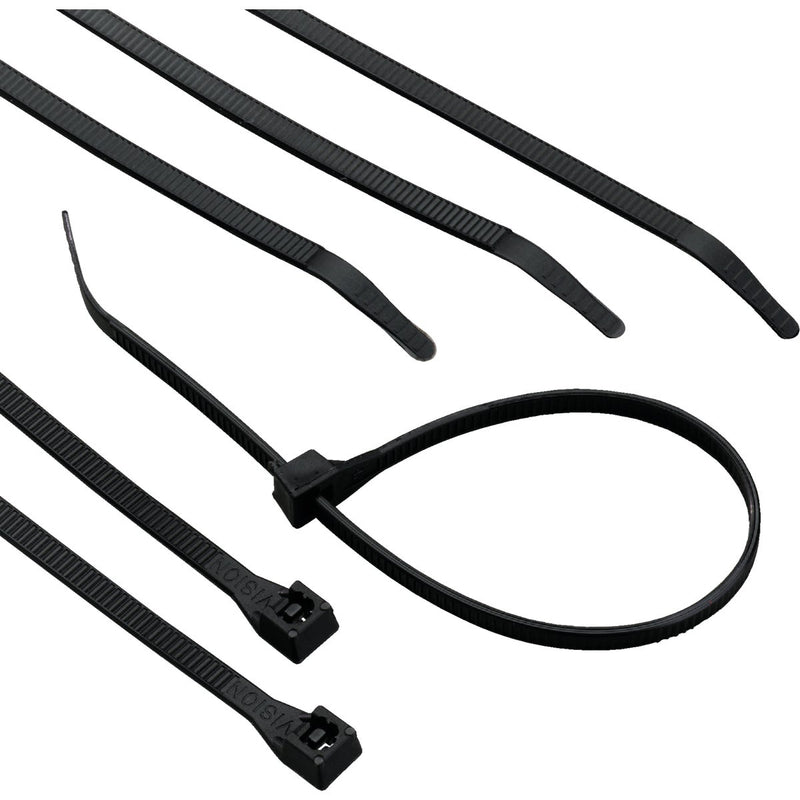 Gardner Bender 11 In. x 0.17 In. Black Nylon Ultra Violet Cable Tie (8-Pack)