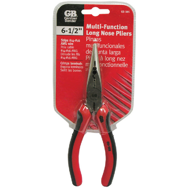 Gardner Bender 6-1/2 In. Multi-Function Long Nose Pliers