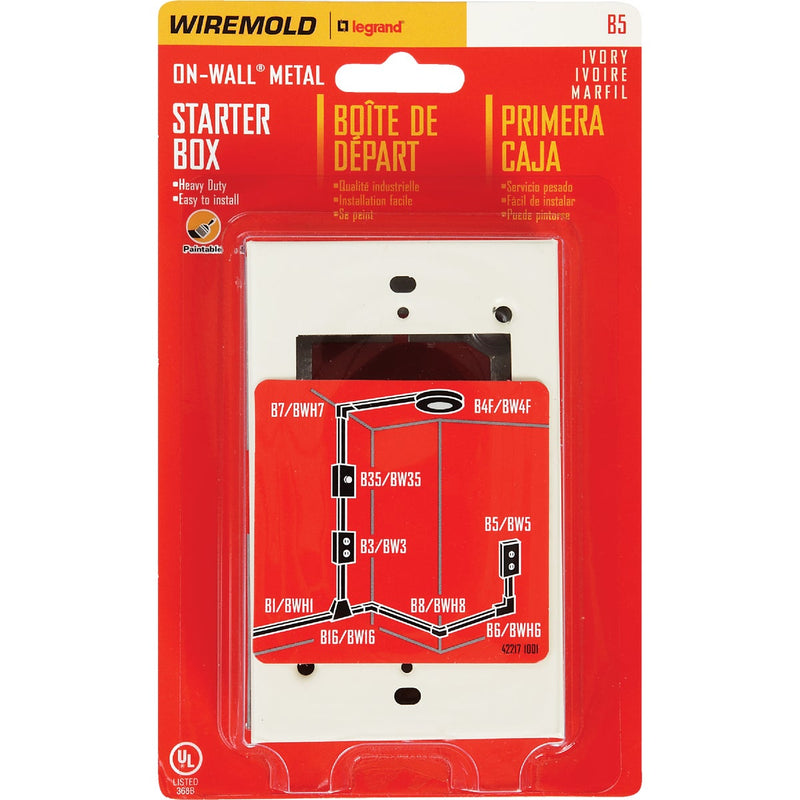 Wiremold Ivory Starter Box