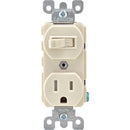 Leviton Light Almond 15A Commercial Grade Switch & Outlet