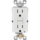 Leviton SmartlockPro Self-Test 15A White Residential Grade Tamper Resistant 5-15R GFCI Outlet