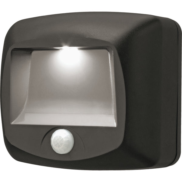 Mr. Beams 35-Lumen Brown Motion Sensing/Dusk-To-Dawn Outdoor Battery Operated Step LED Light Fixture