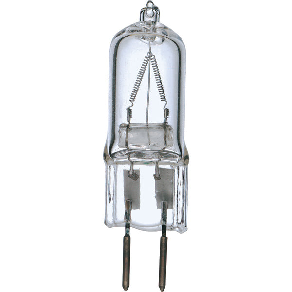 Satco 100W 120V Clear Bi-Pin GY6.35 Base T4 Halogen Special Purpose Light Bulb
