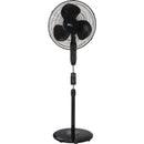 Best Comfort 16 In. 3-Speed 42 In. to 50 In. H. Oscillating Pedestal Fan with Remote Control