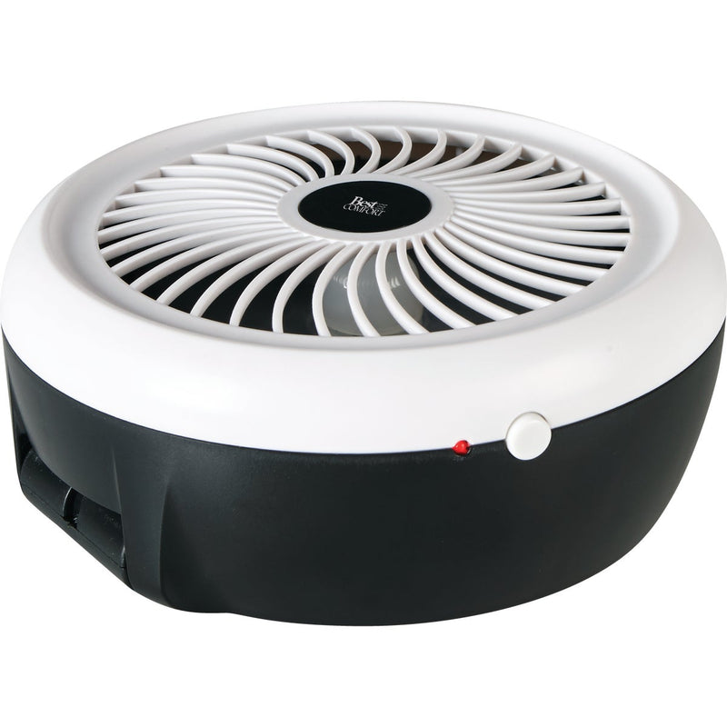 Best Comfort 6 In. 2-Speed Black & White Battery Operated Portable Fan