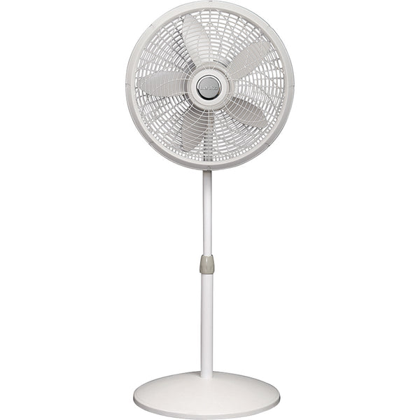 Lasko Elegance & Performance 18 In. 3-Speed 38 In. to 54-1/2 In. H. Oscillating Pedestal Fan