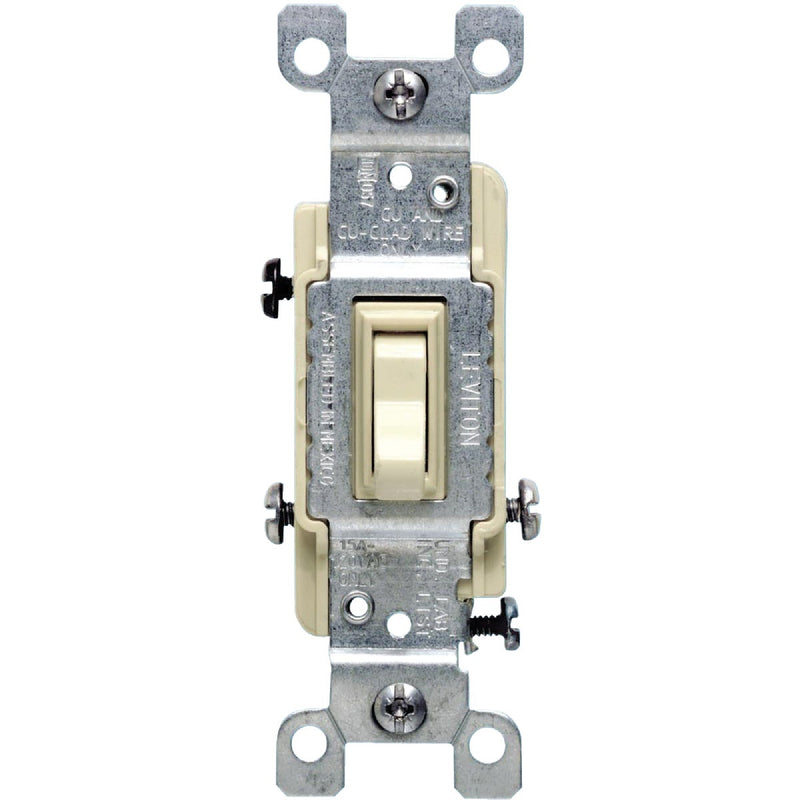 Do it Ivory 15A Grounding Quiet 3-Way Switch