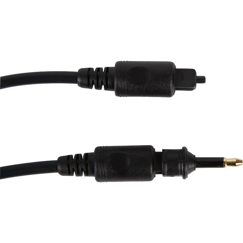 RCA 6 Ft. Black Audio Digital Optical Cable