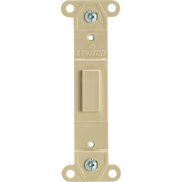 Leviton Ivory Blank Toggle Wall Plate Insert