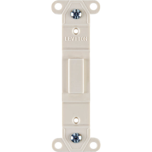 Leviton Light Almond Blank Toggle Wall Plate Insert