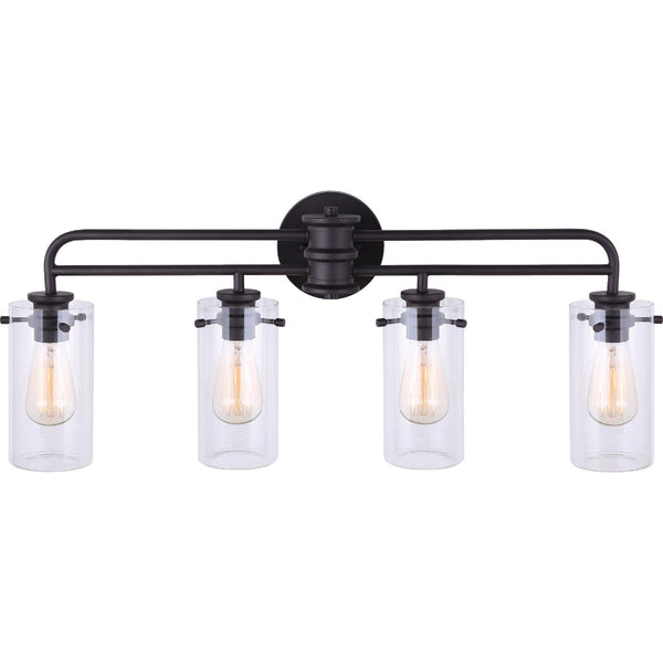 Home Impressions Albany 4-Bulb Oil Rubbed Bronze Bath Light Bar