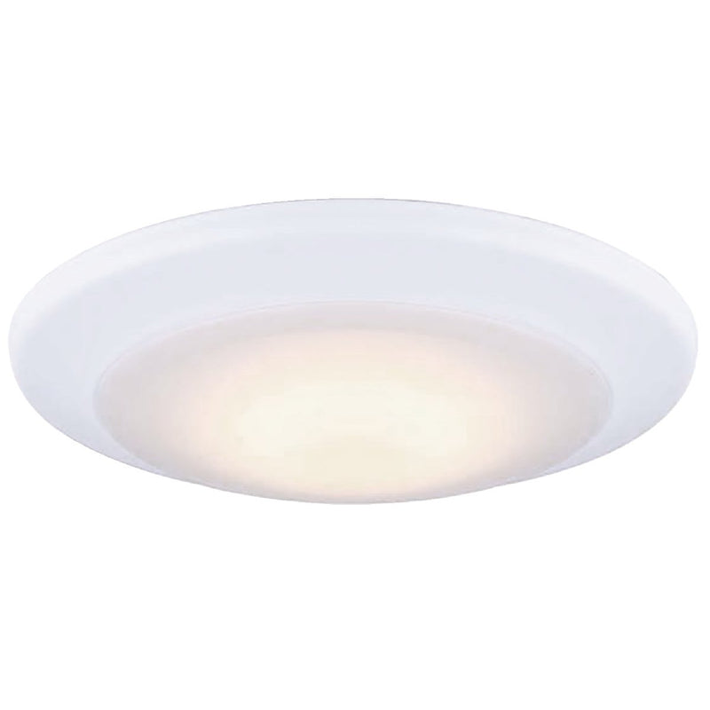 Canarm 6 In. White LED Disc Flush Mount Light Fixture