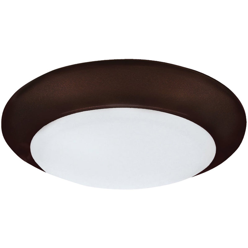 Canarm 6 In. Oil Rubbed Bronze LED Disc Flush Mount Light Fixture