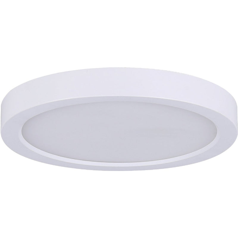 Canarm 7 In. White LED Disc Flush Mount Light Fixture