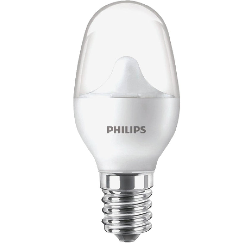 Philips 7W Equivalent Soft White C7 Candelabra LED Night-Light Bulb