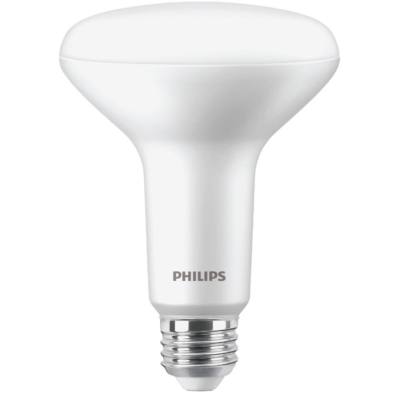 Philips 65W Equivalent Soft White BR30 Medium Dimmable LED Floodlight Light Bulb (3-Pack)