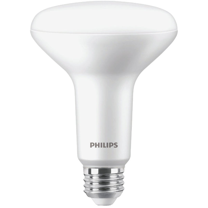 Philips 65W Equivalent Daylight BR30 Medium Dimmable LED Floodlight Light Bulb (3-Pack)