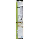 Good Earth Lighting 18 In. Direct Wire White LED Under Cabinet Light Bar