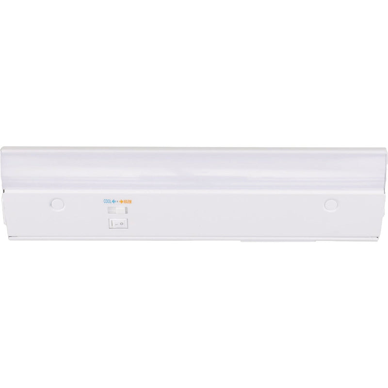 Good Earth Lighting 12 In. Direct Wire White LED Color Temperature Changing Under Cabinet Light