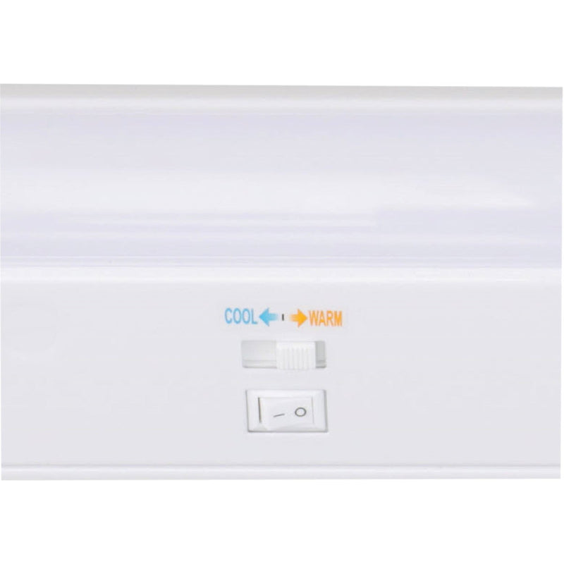 Good Earth Lighting 12 In. Direct Wire White LED Color Temperature Changing Under Cabinet Light