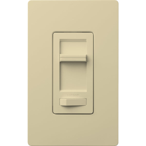 Lutron Lumea Incandescent/Halogen/LED/CFL Ivory Slide Dimmer Switch