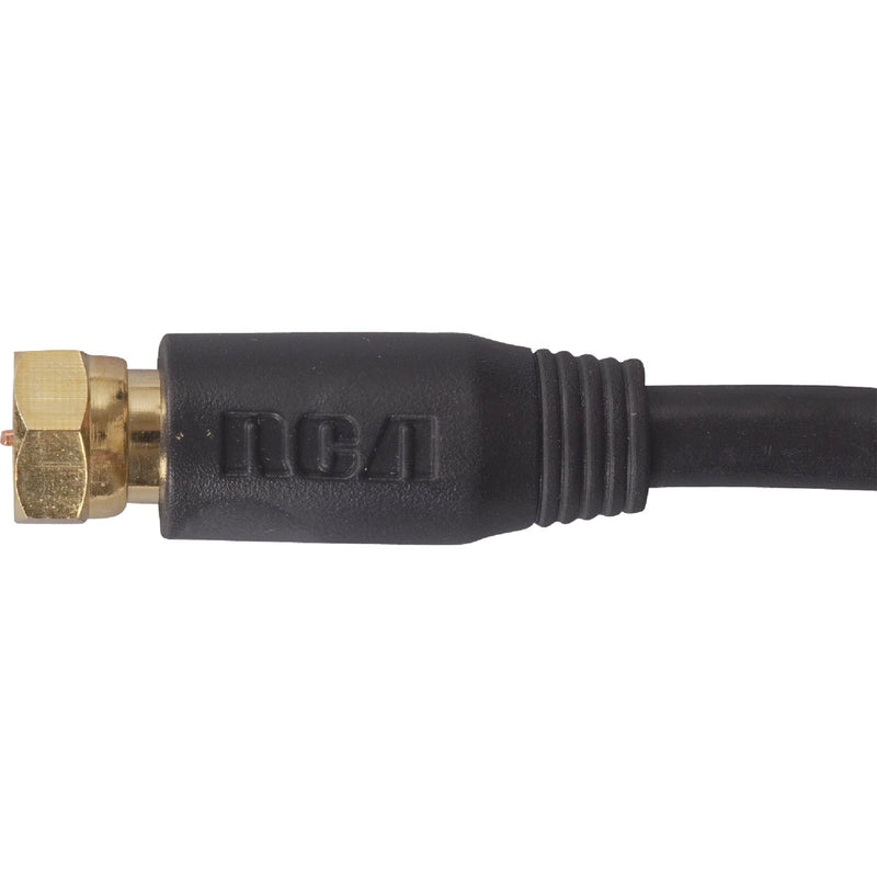 RCA 50 Ft. Black Digital RG6 Coaxial Cable