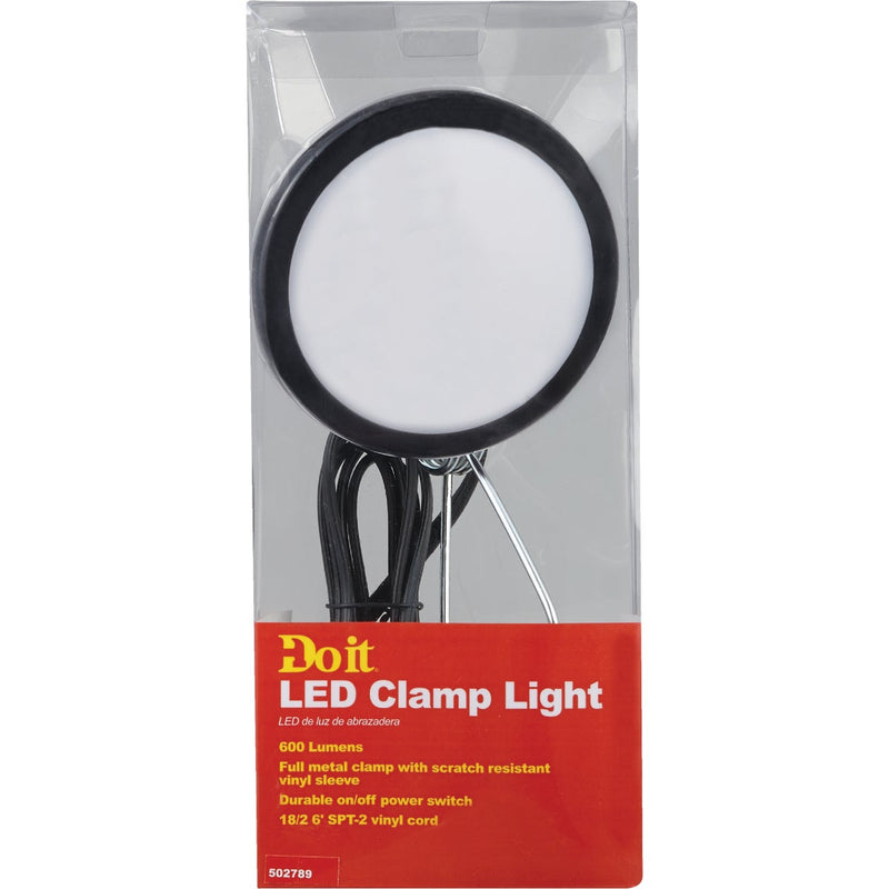 Do it 8W 4-1/2 In. LED Clamp Lamp